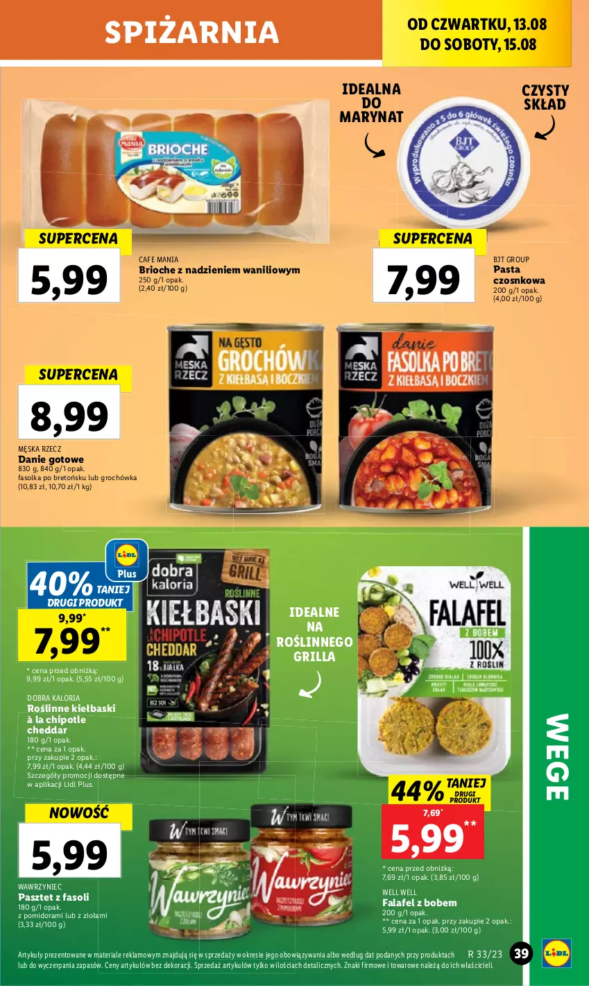 Gazetka promocyjna Lidl - GAZETKA - ważna 17.08 do 19.08.2023 - strona 45 - produkty: Grill