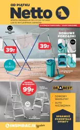Gazetka promocyjna Netto - Od Piątku - Gazetka - ważna od 07.01 do 07.01.2026 - strona 1 - produkty: Top, Por, Mop, Drabina, Wiadro, Suszarka, Suszarka na pranie