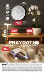 Gazetka promocyjna Netto - Od Piątku - Gazetka - ważna od 07.01 do 07.01.2026 - strona 8 - produkty: Kujawski, Top, Sok, Koc, Gry, Karp, Golarka, LANA, Silan, Storczyk, Podlaski, Stock, Zegar, Wino, Lampa, Fa