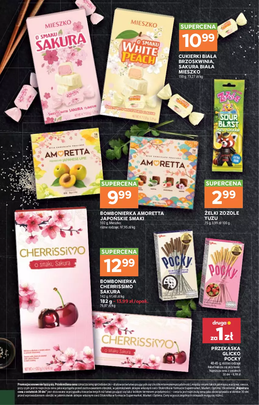 Gazetka promocyjna Stokrotka - Supermarket - ważna 03.09 do 09.09.2026 - strona 46 - produkty: Cukier, Cukierki, Mięso, Optima, Owoce, Warzywa