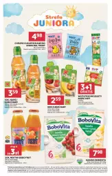 Gazetka promocyjna Stokrotka - Supermarket - Gazetka - ważna od 09.09 do 09.09.2026 - strona 60 - produkty: HiPP, Warzywa, Sok, Mus, Gra, BoboVita, Chrupki, Optima, Owoce, Kubuś, Napój, Mięso, Nektar