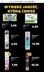 Gazetka promocyjna Netto - Artykuły spożywcze - Gazetka - ważna od 18.03 do 18.03.2023 - strona 16 - produkty: Nivea Men, Schwarzkopf, Pianka do golenia, Taft, Dove, Lakier do włosów, Mydło, Nivea, Lakier