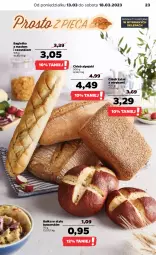 Gazetka promocyjna Netto - Artykuły spożywcze - Gazetka - ważna od 18.03 do 18.03.2023 - strona 23 - produkty: Bagietka, Chleb, Bułka