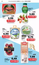 Gazetka promocyjna Netto - Artykuły spożywcze - Gazetka - ważna od 18.03 do 18.03.2023 - strona 8 - produkty: Ser, Amol, Inka, Jogurt, Activia, Serek, Gouda, Napój, Jogurt pitny, Almette, Kokos