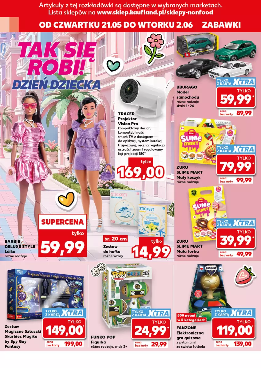 Gazetka promocyjna Kaufland - Kaufland - ważna 21.05 do 02.06.2026 - strona 16 - produkty: Acer, Fa, Fanta, Gra, Kosz, Quiz, Smart tv, Torba