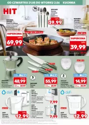 Gazetka promocyjna Kaufland - Kaufland - Gazetka - ważna od 02.06 do 02.06.2026 - strona 11 - produkty: Dzbanek filtrujący, Noż, Dzbanek, Kuchnia, Patelnia grillowa, Zestaw sztućców, Patelnia, Grill, Lanki