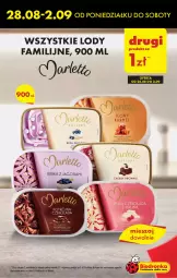 Gazetka promocyjna Biedronka - Od czwartku - Gazetka - ważna od 06.09 do 06.09.2023 - strona 15 - produkty: Rama, Lody, Czekolada, Brownie, Fa