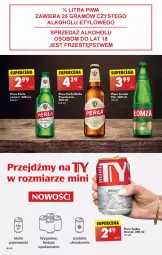 Gazetka promocyjna Biedronka - Od czwartku - Gazetka - ważna od 06.09 do 06.09.2023 - strona 48 - produkty: Piwo, Por, Tyskie, Perła