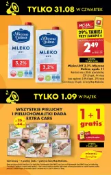 Gazetka promocyjna Biedronka - Od czwartku - Gazetka - ważna od 06.09 do 06.09.2023 - strona 5 - produkty: Por, Gra, Rama, Pieluchy, Majtki, O Bag, Dada, Pieluchomajtki, Mleko