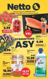 Gazetka promocyjna Netto - Artykuły spożywcze - Gazetka - ważna od 22.03 do 22.03.2023 - strona 1 - produkty: Płyn do płukania, Miód, Lenor, Nektar