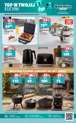 Gazetka promocyjna Biedronka - Biedronka Home - Gazetka - ważna od 26.07 do 26.07.2026 - strona 5 - produkty: Gorenje, Fondue, Garnek, Czajnik elektryczny, Czajnik, Gofrownica