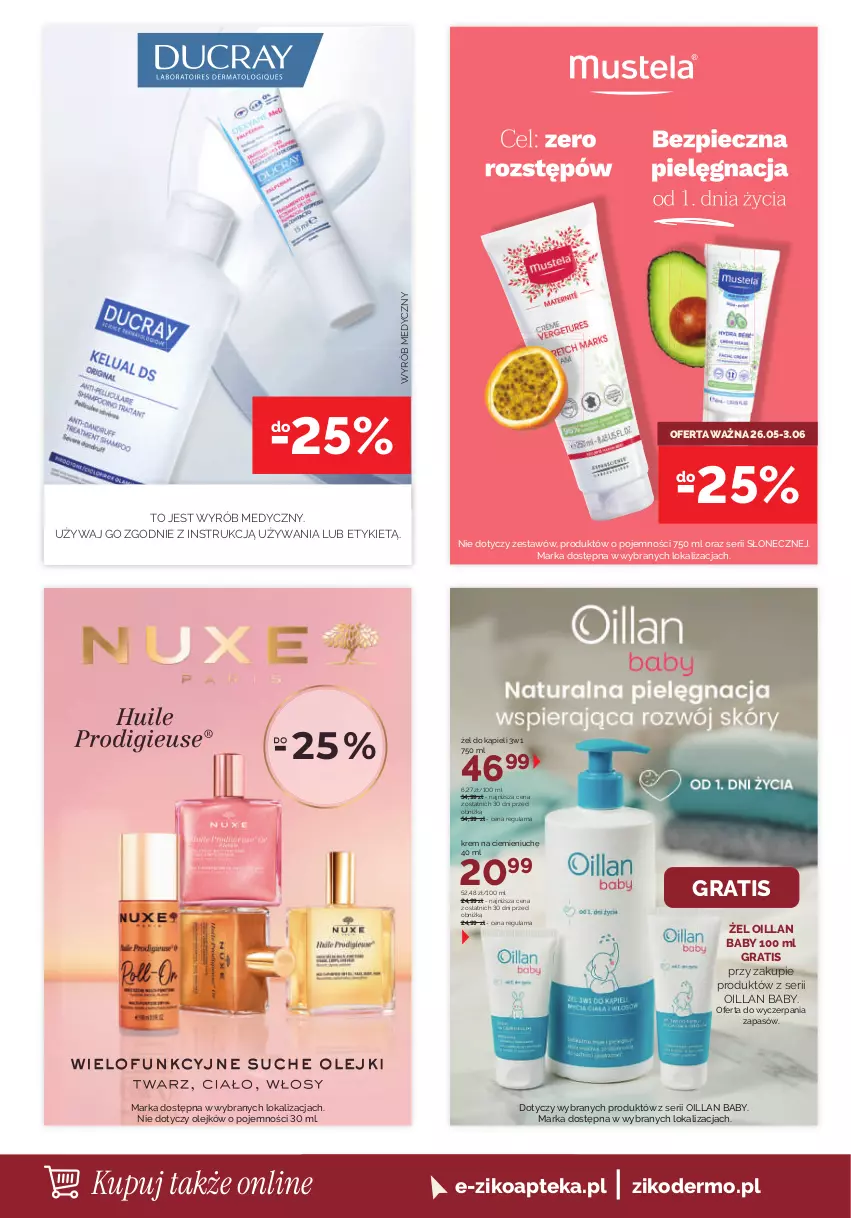 Gazetka promocyjna Ziko - Gazetka Ziko Dermo - ważna 21.05 do 30.06.2026 - strona 22 - produkty: Apteka, Gra, Oillan, Olej, Ser
