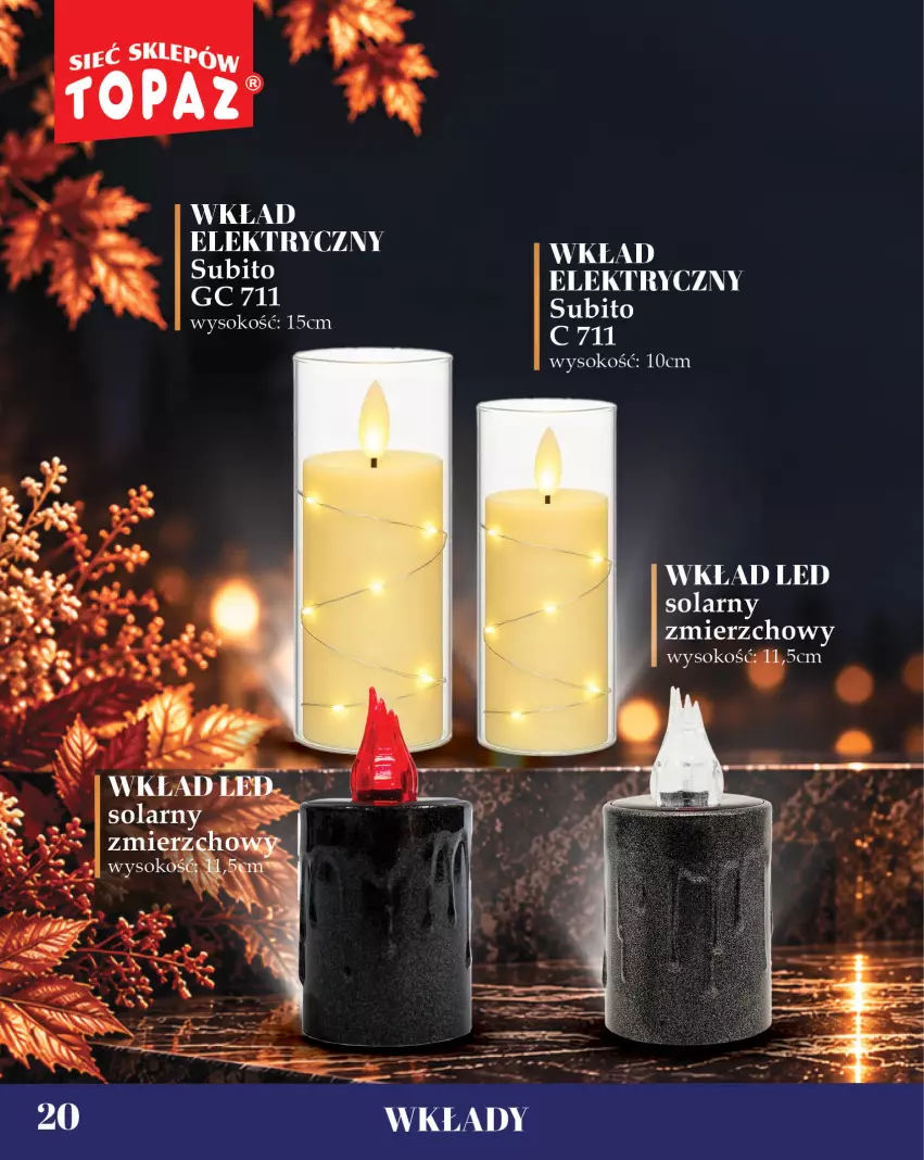 Gazetka promocyjna Topaz - Gazetka - ważna 09.10 do 02.11.2026 - strona 20 - produkty: Sok