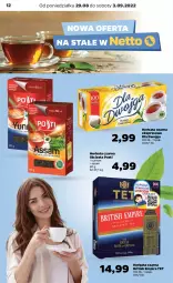 Gazetka promocyjna Netto - Artykuły spożywcze - Gazetka - ważna od 03.09 do 03.09.2022 - strona 12 - produkty: Brit, Herbata czarna, Herbata