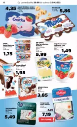 Gazetka promocyjna Netto - Artykuły spożywcze - Gazetka - ważna od 03.09 do 03.09.2022 - strona 8 - produkty: Ser, Gra, Danone, Jogurt owocowy, Zott, Bell, Jogurt, Gorgonzola, Serek, Bakoma, NaTurek, Bella, POLMLEK, Gouda, Jogobella, Kinder, Monte