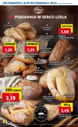 Gazetka promocyjna Lidl - GAZETKA - Gazetka - ważna od 28.03 do 28.03.2021 - strona 16 - produkty: Piec, Rust, Bagietka, Chleb, Lanki, Bułka, Fa