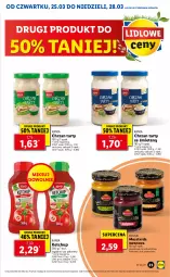 Gazetka promocyjna Lidl - GAZETKA - Gazetka - ważna od 28.03 do 28.03.2021 - strona 23 - produkty: Chrzan, Ketchup, Mus, Ananas, Musztarda