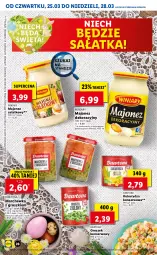 Gazetka promocyjna Lidl - GAZETKA - Gazetka - ważna od 28.03 do 28.03.2021 - strona 28 - produkty: Majonez, Sałatka, Marchewka, Dawtona, Ser, Por, Kukurydza konserwowa, Winiary, Sałat, Majonez sałatkowy, Groszek, Kukurydza