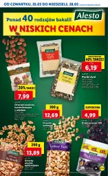Gazetka promocyjna Lidl - GAZETKA - Gazetka - ważna od 28.03 do 28.03.2021 - strona 31 - produkty: Orzechy włoskie, Orzeszki, Migdały, Pestki dyni
