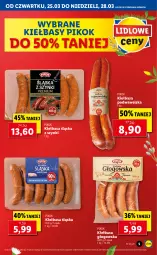 Gazetka promocyjna Lidl - GAZETKA - Gazetka - ważna od 28.03 do 28.03.2021 - strona 5 - produkty: Kiełbasa podwawelska, Wawel, PIKOK, Kiełbasa głogowska, Kiełbasa, Kiełbasa śląska