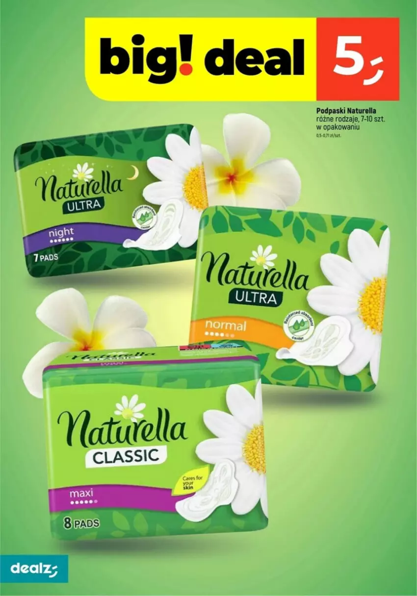 Gazetka promocyjna Dealz - ważna 14.11 do 20.11.2024 - strona 21 - produkty: Naturell, Naturella, Podpaski