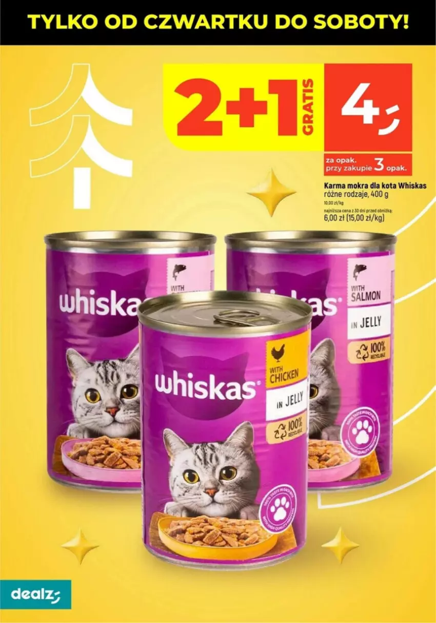 Gazetka promocyjna Dealz - ważna 14.11 do 20.11.2024 - strona 28 - produkty: Whiskas