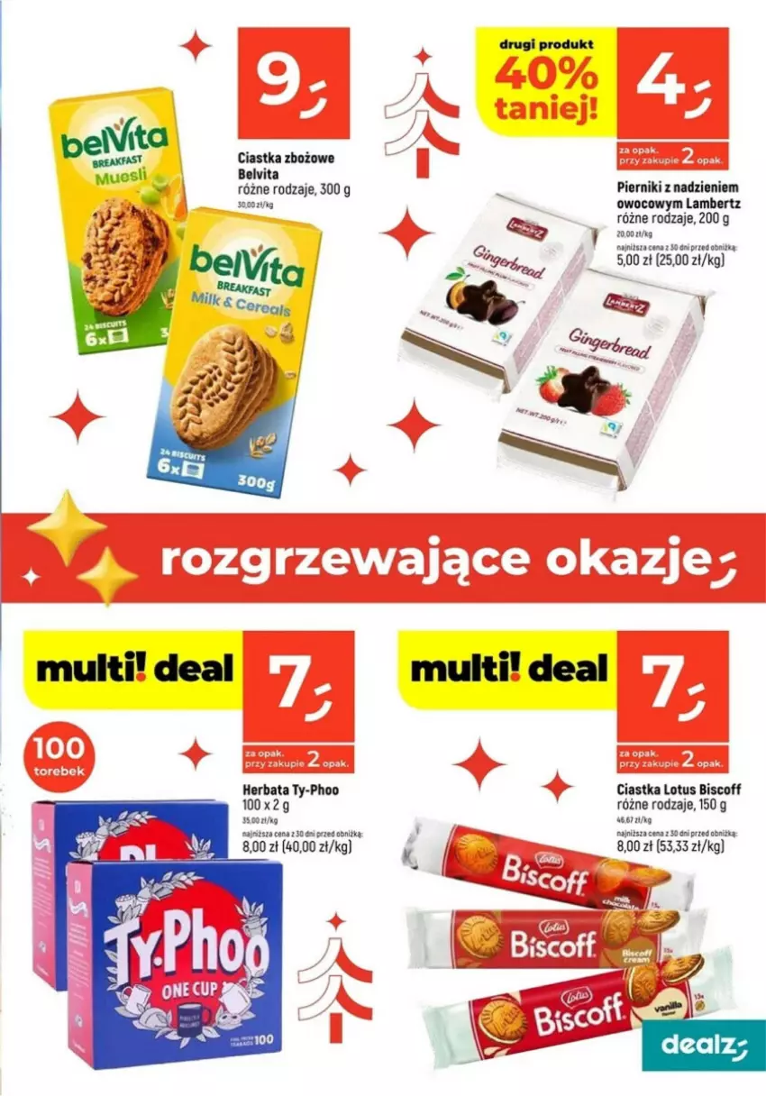 Gazetka promocyjna Dealz - ważna 14.11 do 20.11.2024 - strona 37 - produkty: BelVita, Ciastka, Herbata, Piernik