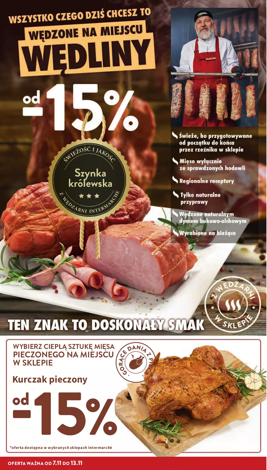 Gazetka promocyjna Intermarche - ważna 07.11 do 13.11.2024 - strona 14 - produkty: Kurczak, Piec