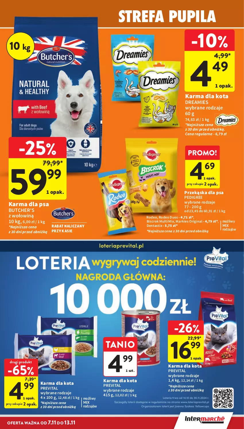 Gazetka promocyjna Intermarche - ważna 07.11 do 13.11.2024 - strona 35 - produkty: Butcher's, Fa, Gin, Pedigree