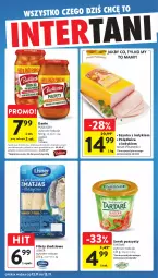 Gazetka promocyjna Intermarche - Gazetka - ważna od 13.11 do 13.11.2024 - strona 42 - produkty: Polędwica, Serek puszysty, Sos, Ser, Tarta, Szynka, Serek, Pulpety, Pudliszki, Tartare, Klopsiki, Lisner, Fa