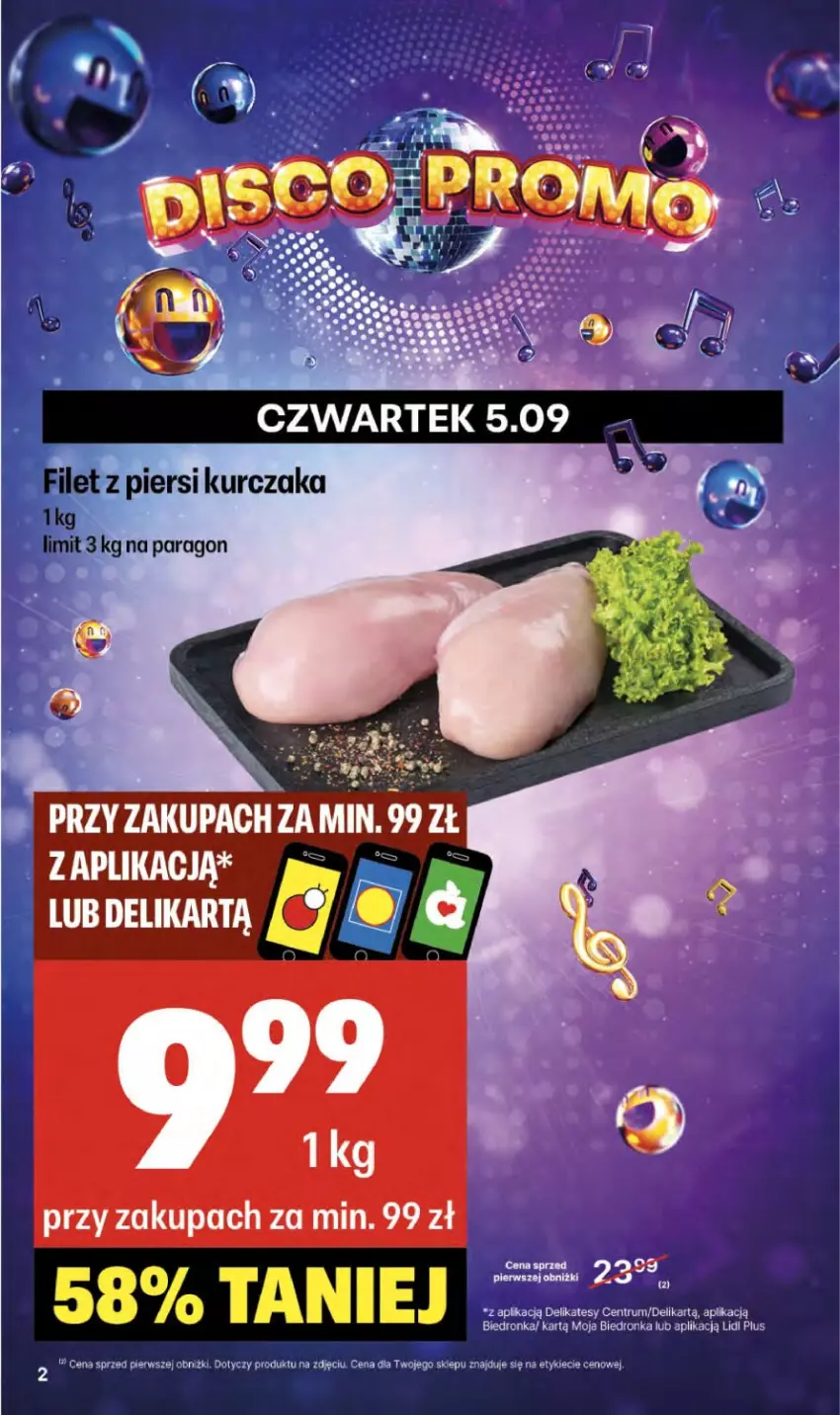 Gazetka promocyjna Delikatesy Centrum - NOWA GAZETKA Delikatesy Centrum od 5 września! 5-11.09.2024 - ważna 05.09 do 11.09.2024 - strona 2 - produkty: Kurczak, Rum