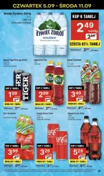 Gazetka promocyjna Delikatesy Centrum - NOWA GAZETKA Delikatesy Centrum od 5 września! 5-11.09.2024 - Gazetka - ważna od 11.09 do 11.09.2024 - strona 30 - produkty: Sok, Rum, Gin, Ice tea, Coca-Cola, Tiger, Tymbark, Woda, Napój