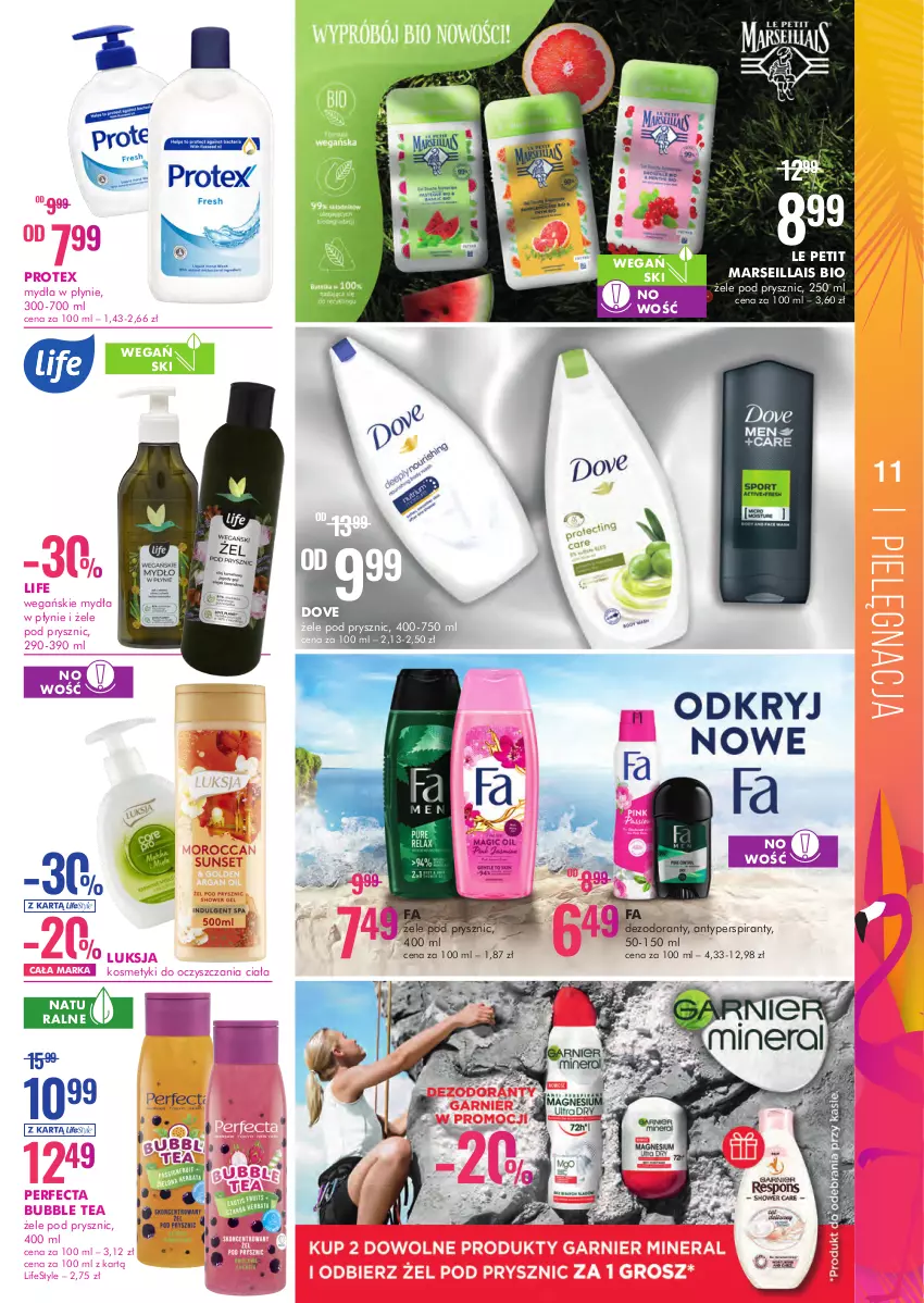 Gazetka promocyjna Super Pharm - Gazetka - ważna 14.06 do 30.06.2021 - strona 11 - produkty: Antyperspirant, Dezodorant, Dove, Fa, Luksja, Mars, Perfecta