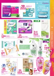 Gazetka promocyjna Super Pharm - Gazetka - Gazetka - ważna od 30.06 do 30.06.2021 - strona 13 - produkty: Ser, BIC, Lactacyd, Bielenda, Sensual, Bell, Discreet, Tampony, Joanna, Chusteczki, Podpaski, Carefree, Bella, Chusteczki do higieny, Wkładki, O.B.