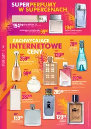 Gazetka promocyjna Super Pharm - Gazetka - Gazetka - ważna od 30.06 do 30.06.2021 - strona 8 - produkty: Woda perfumowana, Azzaro, Cacharel, Hugo Boss, Bell, Brit, Calvin Klein, Perfum, Dior, Lacoste, Woda toaletowa, Lancôme, Burberry, Davidoff, Woda, Kenzo