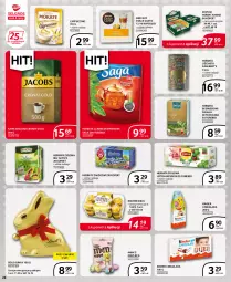 Gazetka promocyjna Selgros - Extra Oferta - Gazetka - ważna od 30.04 do 30.04.2022 - strona 28 - produkty: Nescafé, Saga, Kawa mielona, Kawa, Dilmah, Herbata czarna, Fusion, Lipton, Czekolada, Dolce Gusto, Cappuccino, Herbata, Kinder