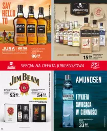 Gazetka promocyjna Selgros - Extra Oferta - Gazetka - ważna od 30.04 do 30.04.2022 - strona 52 - produkty: Amundsen, Lack, Wódka, Whisky, Jim Beam, Lanki, Likier