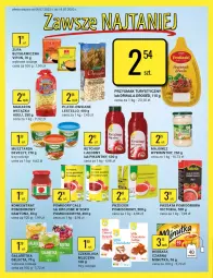 Gazetka promocyjna Bi1 - Grillowa sielanka - Gazetka - ważna od 12.07 do 12.07.2022 - strona 15 - produkty: Majonez, Ketchup, Makaron, Dawtona, Sok, Mus, Zupa, Zott, Herbata czarna, Płatki owsiane, Wstążka, Herbata, Pomidory, Musztarda