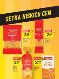 Gazetka promocyjna Delikatesy Centrum - Franczyza DC18 Czwartek - Gazetka - ważna od 07.05 do 07.05.2025 - strona 53 - produkty: Makaron, Jaja, Tarta, Spaghetti, Bułka tarta, Bułka