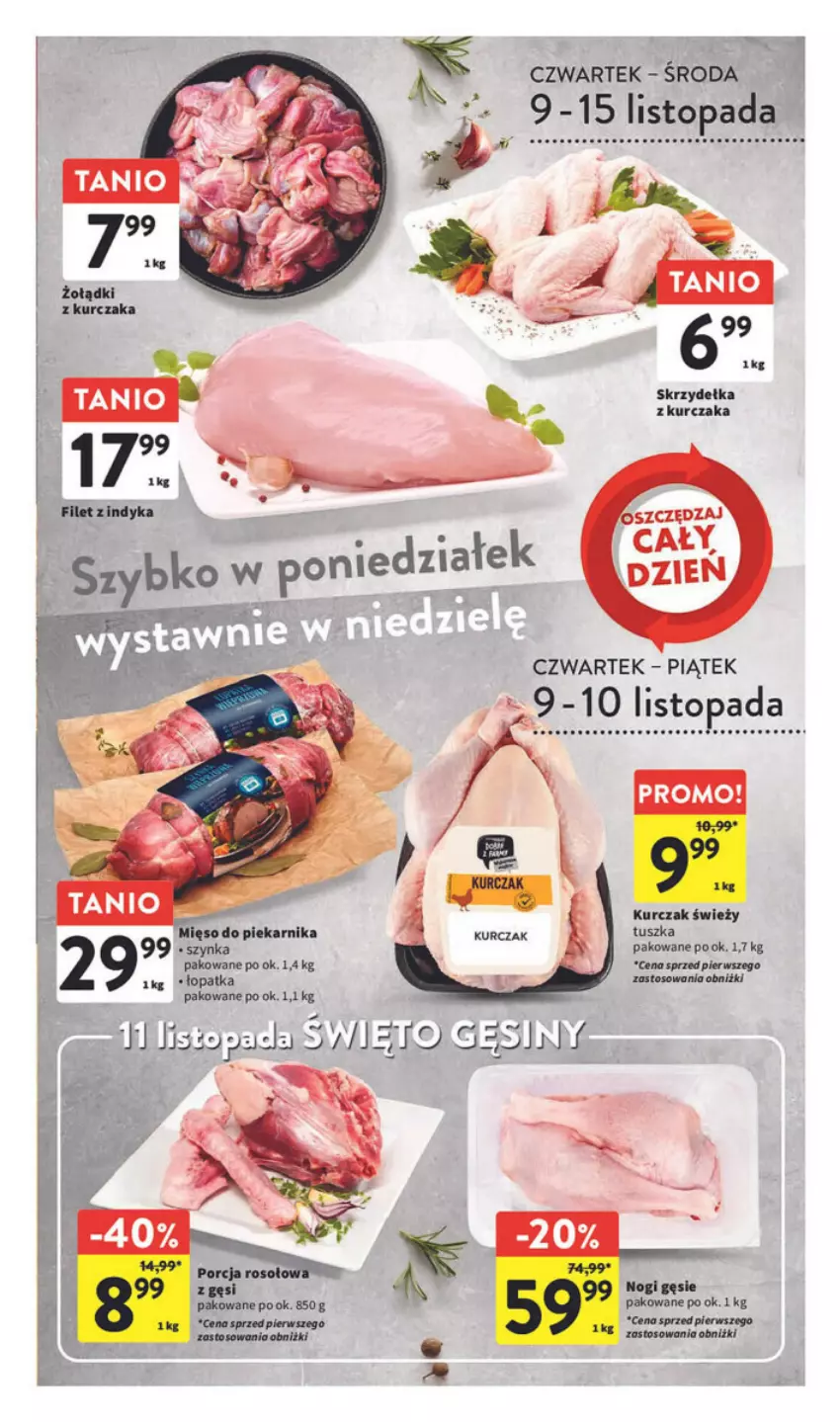 Gazetka promocyjna Intermarche - ważna 09.11 do 15.11.2023 - strona 11 - produkty: Kurczak, Rura, Top, Tusz