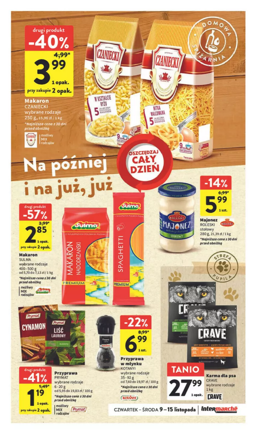 Gazetka promocyjna Intermarche - ważna 09.11 do 15.11.2023 - strona 29 - produkty: Majonez, Makaron, Por, Prymat, Top