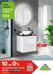 Gazetka promocyjna Leroy Merlin - Gazetka Leroy Merlin - Gazetka - ważna od 23.01 do 23.01.2024 - strona 1 - produkty: Szafka pod umywalkę, Szafka