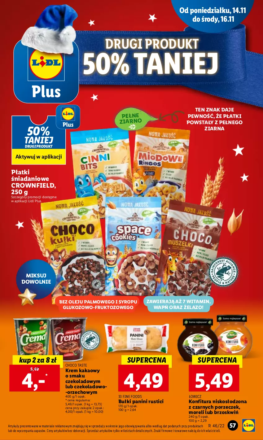 Gazetka promocyjna Lidl - GAZETKA - ważna 14.11 do 16.11.2022 - strona 67 - produkty: Danio, Kakao, Konfitura, Olej, Por, Rust, Syrop