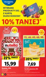 Gazetka promocyjna Lidl - GAZETKA - Gazetka - ważna od 16.11 do 16.11.2022 - strona 46 - produkty: Nutella, Por