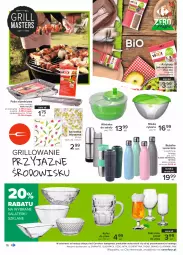 Gazetka promocyjna Carrefour - Gazetka Pyszny świat grilla - Gazetka - ważna od 08.05 do 08.05.2021 - strona 16 - produkty: Piwa, Ser, Termos, Sałat, Szklanka, Kubek termiczny, Kubek, Grill, Miska, Folia aluminiowa