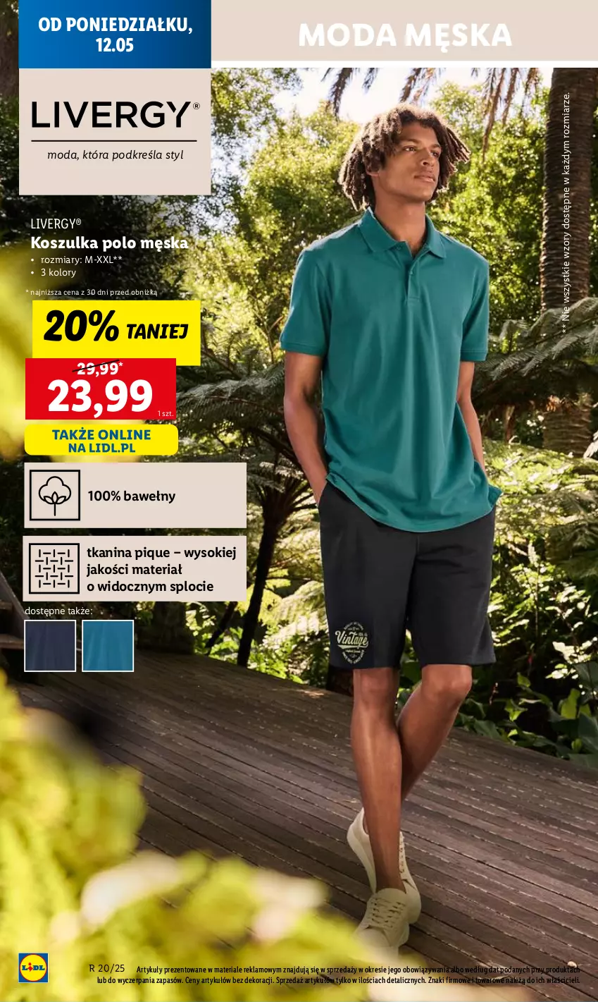 Gazetka promocyjna Lidl - GAZETKA - ważna 12.05 do 14.05.2025 - strona 12 - produkty: Kosz, Koszulka, Moda, Sok