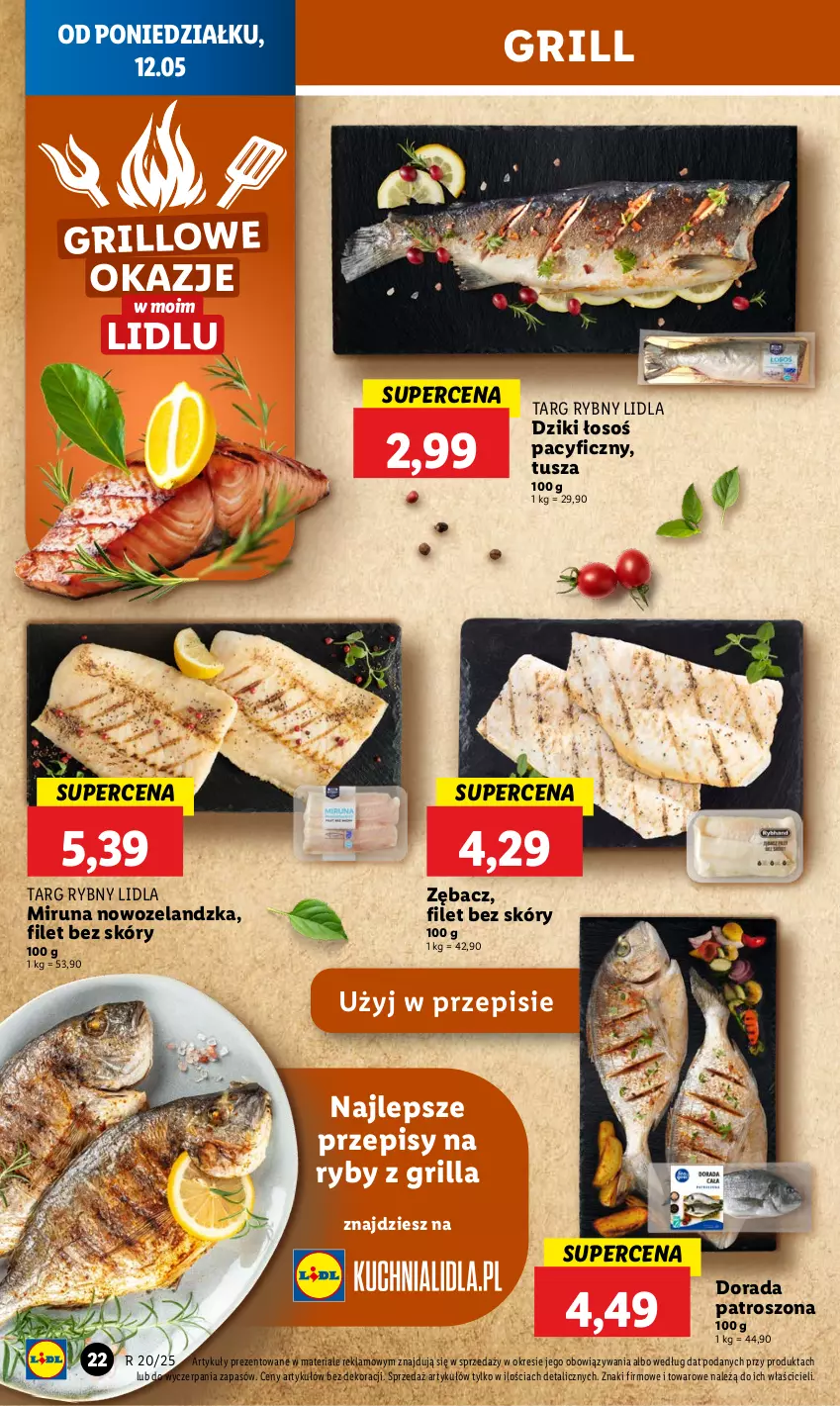 Gazetka promocyjna Lidl - GAZETKA - ważna 12.05 do 14.05.2025 - strona 28 - produkty: Grill, Miruna, Tusz