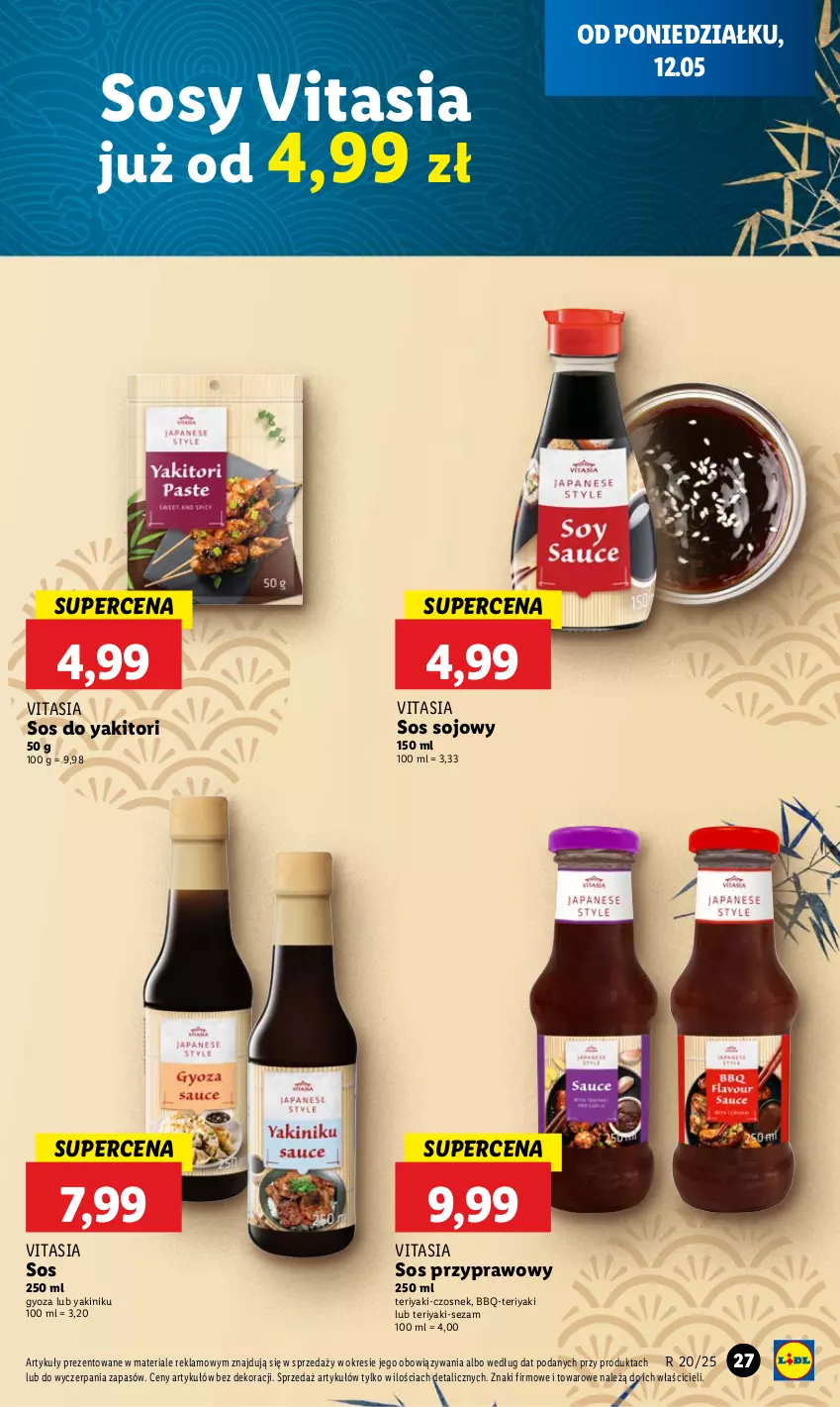 Gazetka promocyjna Lidl - GAZETKA - ważna 12.05 do 14.05.2025 - strona 31 - produkty: Czosnek, Sezam, Sos, Sos sojowy