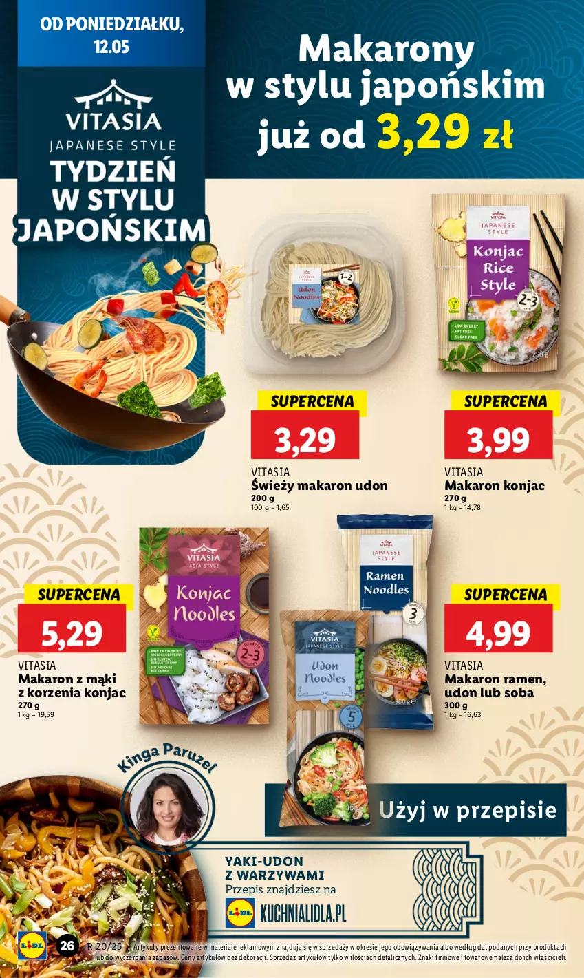 Gazetka promocyjna Lidl - GAZETKA - ważna 12.05 do 14.05.2025 - strona 32 - produkty: Makaron, Warzywa