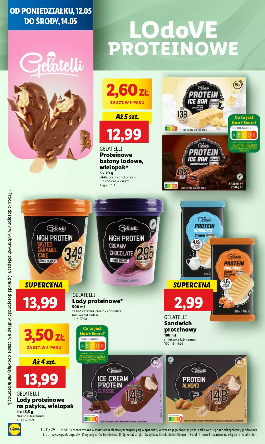 Gazetka promocyjna Lidl - GAZETKA - ważna 12.05 do 14.05.2025 - strona 48 - produkty: Baton, Dove, Lody